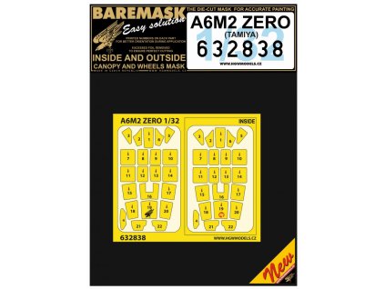 1/32 A6M2 ZERO mask for Tamiya