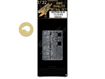 1/32 Gotha G.IV - Interior - Photo-etched Sets  - Wingnut Wings