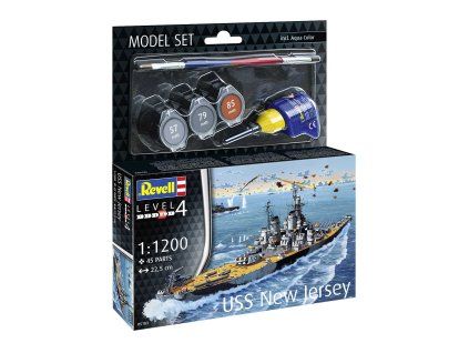 Revell 65183 Battleship USS New Jersey 1/1200