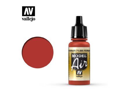 Vallejo Model Air 71085 Ferrari Red Color (18 ml)