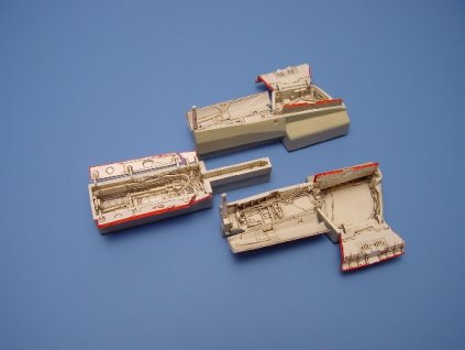 1/48 F-14A/D Tomcat wheel bays - HASEGAWA