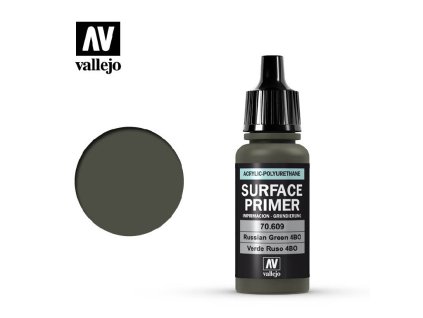 Vallejo Surface Primer 70609 Russian Green 4BO (17ml)