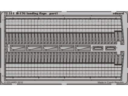 B-17G landing flaps 1/72 recommended for REVELL
