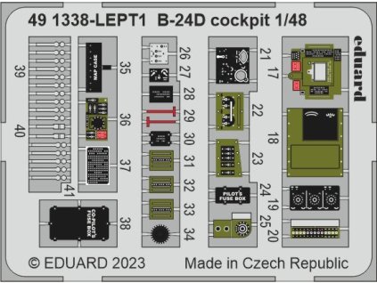 B-24D cockpit 1/48 recommended for REVELL