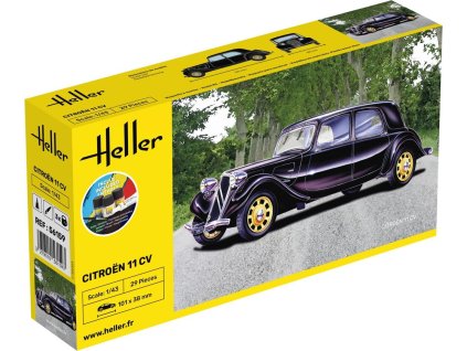 1/43 STARTER KIT Citroen 11 CV - Heller