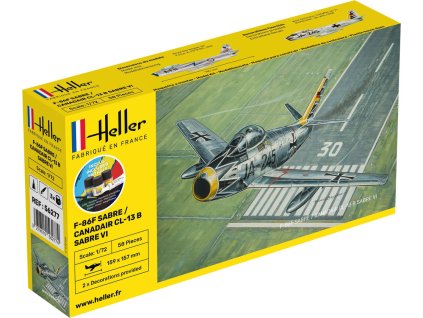 1/72 STARTER KIT F-86F Sabre / Canadair CL-13 B Sabre VI - Heller