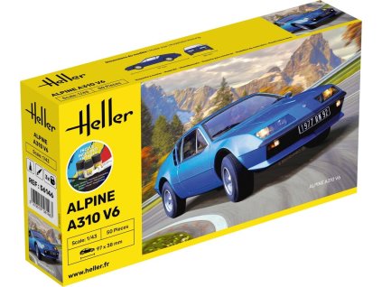 1/43 STARTER KIT Alpine A310 - Heller