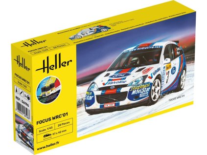 1/43 STARTER KIT Focus WRC'01 - Heller
