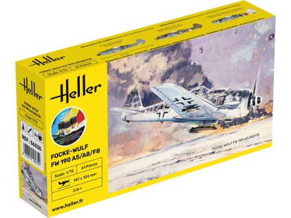 1/72 STARTER KIT FW 190 A5/A8/F8 - Heller