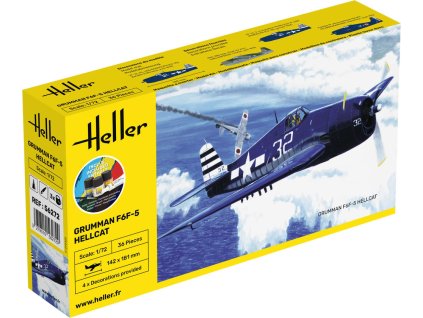 1/72 STARTER KIT F6F Hellcat - Heller