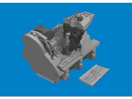 MiG-21bis cockpit PRINT 1/72 recommended for EDUARD