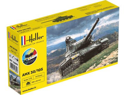 1/72 STARTER KIT AMX 30/105 - Heller