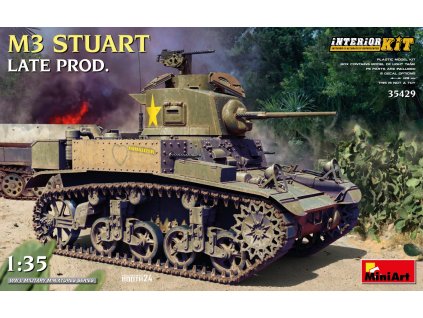 1/35 M3 STUART LATE PROD. INTERIOR KIT