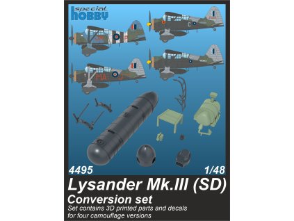 1/48 Lysander Mk.III (SD) Conversion set