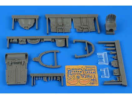 1/32 Macchi MC.202 cockpit set - early v. for ITALERI kit
