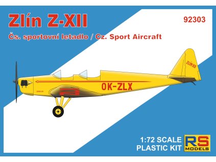 1/72 Zlin-XII open