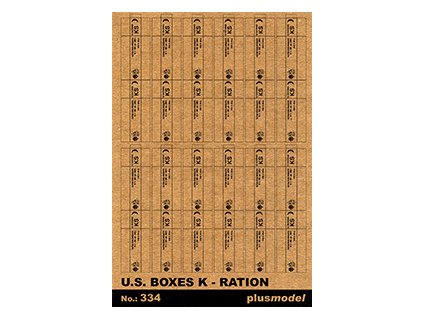 1/35 U.S. Boxes ration K