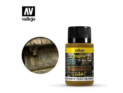 Vallejo Weathering FX 73813 Oil Stains Engine Effects (40 ml)