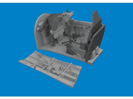 P-40N cockpit PRINT 1/48 recommended for EDUARD
