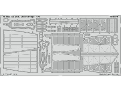 Do 217K undercarriage 1/48 recommended for ICM