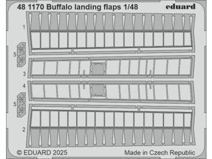 Buffalo landing flaps 1/48 recommended for TAMIYA