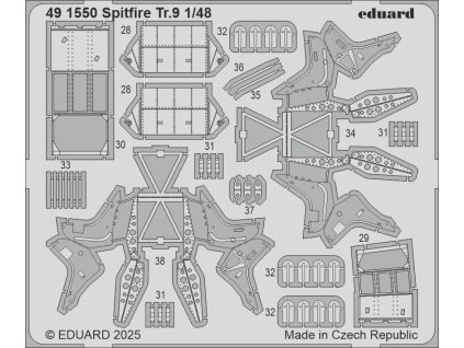 Spitfire Tr.9 1/48 recommended for AIRFIX