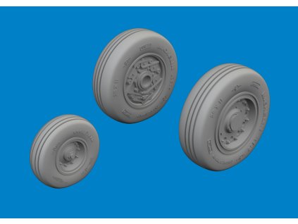 A-10C wheels 1/72 recommended for GREAT WALL HOBBY