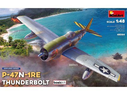 1/48 P-47N-1RE Thunderbolt basic kit