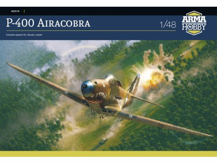 85724 1 48 p 400 airacobra arma hobby