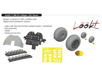 P-40N-25+ LööKplus 1/48 recommended for EDUARD