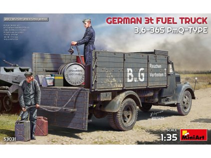 1/35 GERMAN 3t FUEL TRUCK 3,6-36S PmQ-TYPE