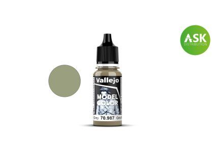 Vallejo Model Color 70987 Medium Grey (17ml)