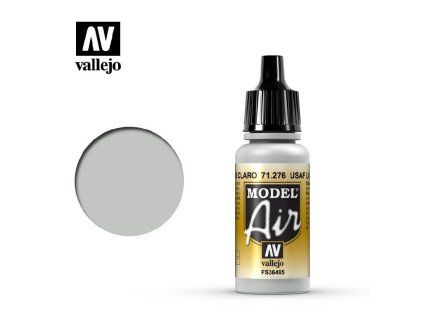 Vallejo Model Air 71276 USAF Light Gray Color (18 ml)