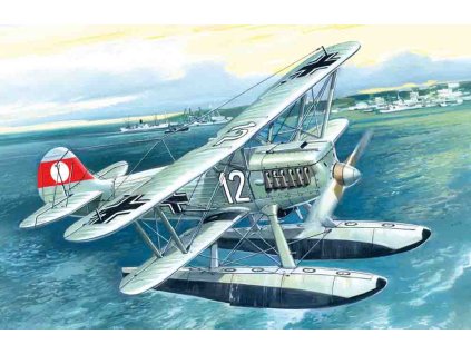 1/72 Heinkel He 51B-2, German Floatplane Fighter