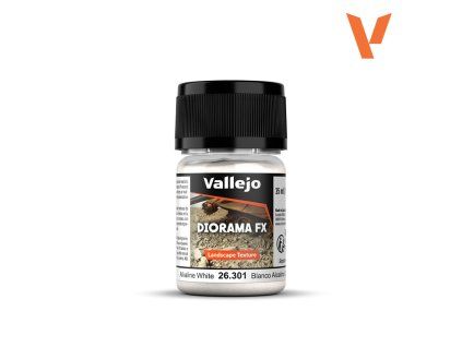 Vallejo Diorama FX 26301 Alkaline White Landscape Textures (35 ml)