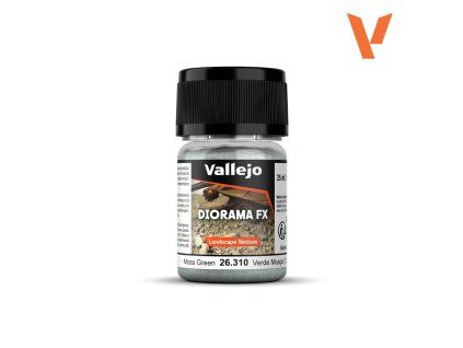 Vallejo Diorama FX 26310 Moss Green Landscape Textures (35 ml)