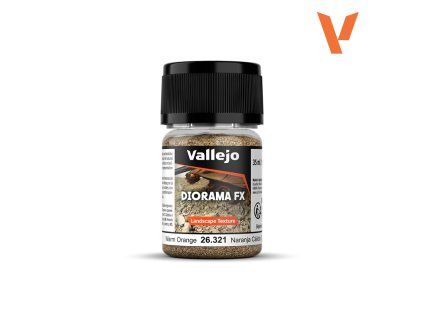 Vallejo Diorama FX 26321 Warm Orange Landscape Textures (35 ml)