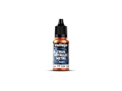 Vallejo True Metallic Metal 77124 Ancient Copper Base (18 ml)