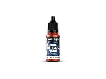 Vallejo True Metallic Metal 77126 Ruby Red Base (18 ml)
