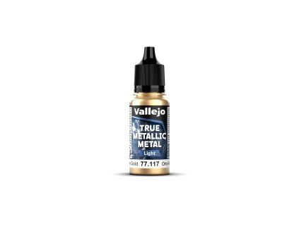 Vallejo True Metallic Metal 77117 Arcane Gold Light (18 ml)