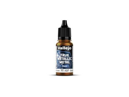 Vallejo True Metallic Metal 77137 Arcane Gold Base (18 ml)