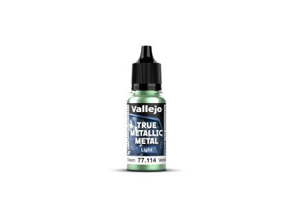 Vallejo True Metallic Metal 77114 Dusken Green Light (18 ml)