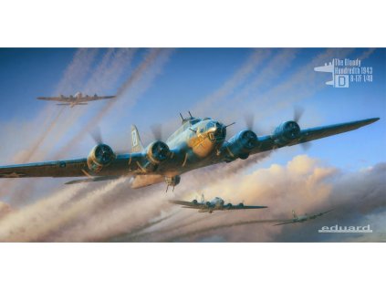 The Bloody Hundredth 1943, B-17F 1/48 - reissue