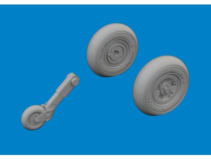 Spitfire Mk.I/II/V wheels 1/72 recommended for IBG