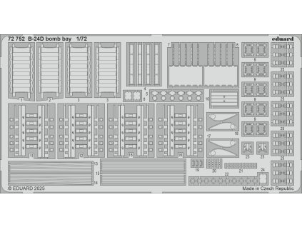 B-24D bomb bay 1/72 recommended for AIRFIX