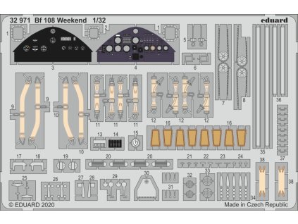 1/32 Bf 108 Weekend for EDUARD kit