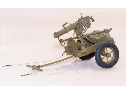1/35 U.S. Hand cart M3A1 with Browning
