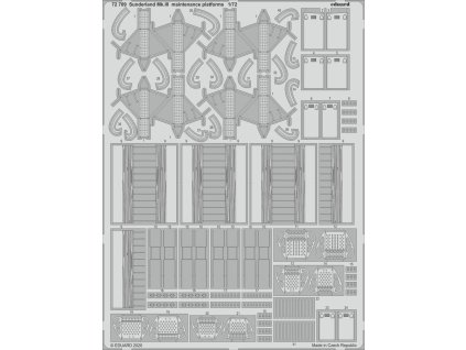 1/72 Sunderland Mk.III maintenance platforms for SPECIAL HOBBY kit