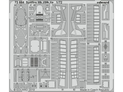 1/72 Spitfire Mk.I/Mk.IIa for AIRFIX kit