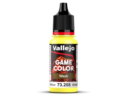 Vallejo Game Color 73208 Yellow  Wash 18 ml.